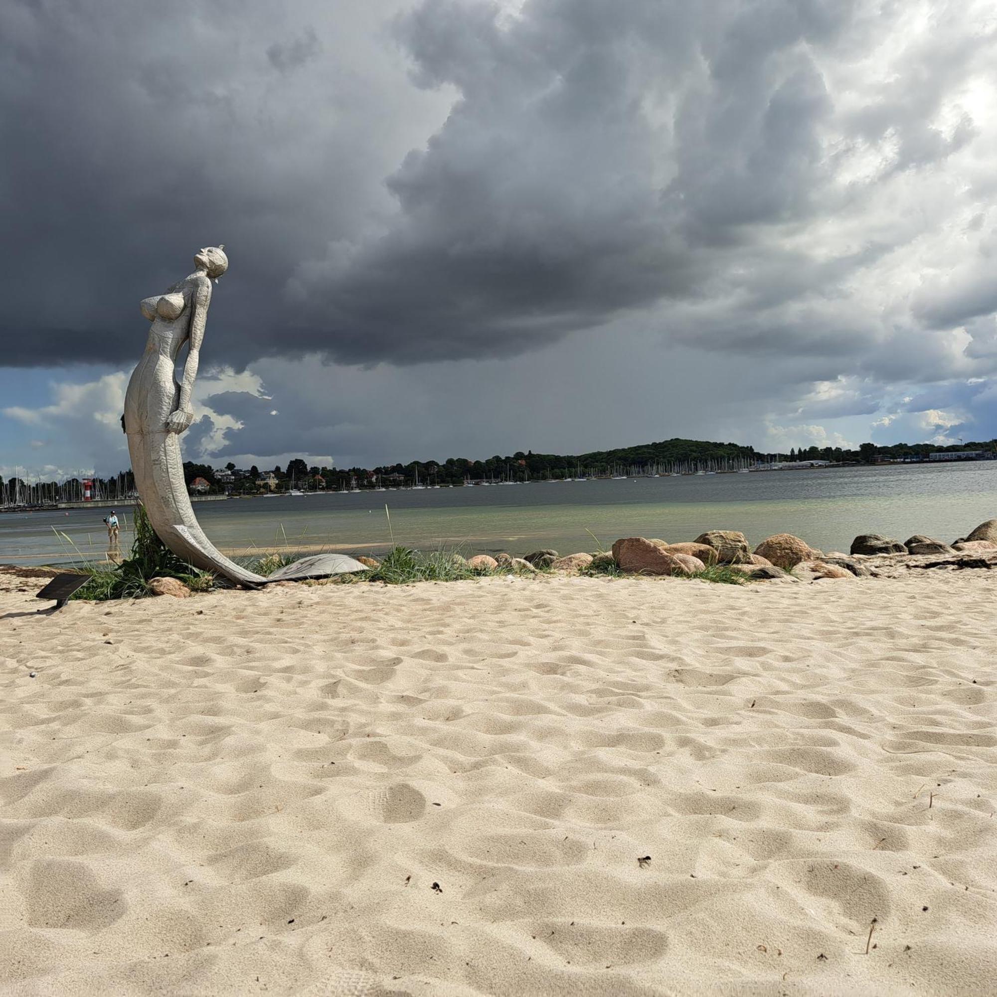 Ferienwohnug "Die Strandbutze", Strandnaehe Eckernförde Exteriör bild